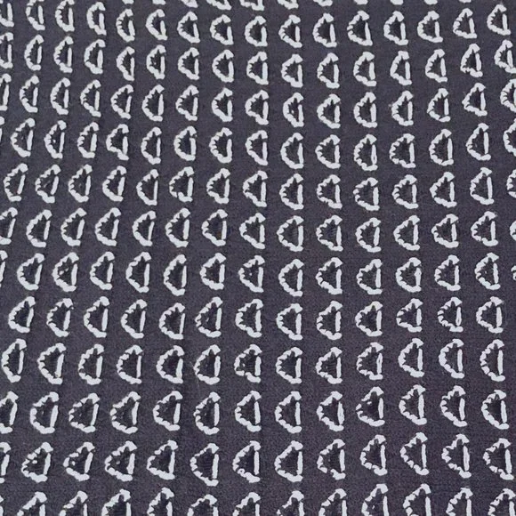 🔥HP🔥ANN TAYLOR BLACK & WHITE LINED,  PATTERNED SKIRTED SLEEVELESS TOP SZ, XXSP - Picture 6 of 8